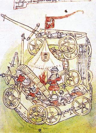 va eloszoljanak velük a mezôn, majd újból egyesítsék azokat. (Aeneas Silvius Piccolomini: Csehország története, XV. század) Gyûjtse össze a közölt források alapján a huszita harcmodor jellemzôit!
