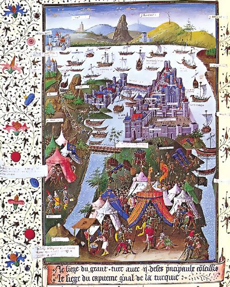 10 58 / A középkor virágzása és hanyatlása A török harcállások legjobban védett pontja a szultáni sátor Amikor megérkezik hozzád a fermán [szultáni rendelet, oklevél], tudd meg, hogy a gyôzelem után,