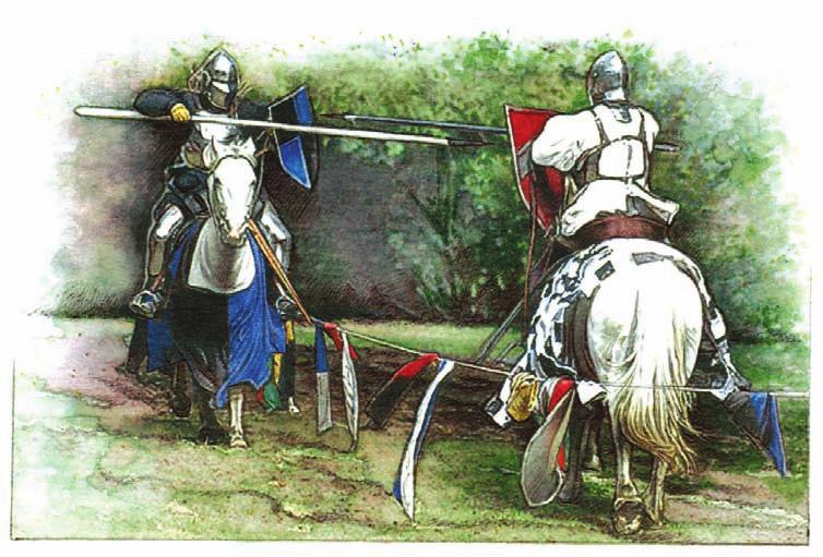 A középkor virágzása és hanyatlása / 65 A LOVAGI KULTÚRA ÉS ÉLETVITEL A lovagságot régebben a nemesek gyülekezetének hívták, amelynek feladata az ország védelme volt ( ) Spanyolországban azonban