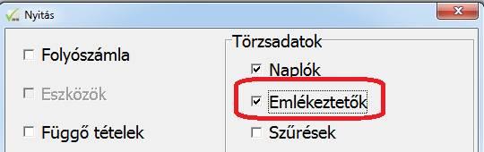 évi kettős könyvviteli programból átnyílnak azok a garanciális visszatartások, amelyek még nincsenek lezárva, vagyis ahol a kapcsolódó bizonylat nincs teljes egészében kiegyenlítve.