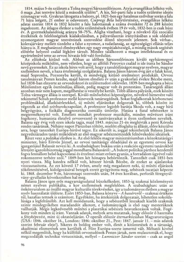 1814. május 5-én született a Tolna megyei Sárszentlőrincen. Atyja evangélikus lelkész volt, ő maga hat testvére közül a második szülött".