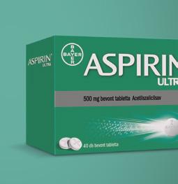 ASPIRIN ULTRA 500 mg bevont tabletta 20 db, 40 db 2199Ft 20 db (109,95 Ft/db) Az Aspirin Plus C Forte dupla