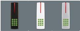 R915 4 vezetékes kártyaolvasó és kezelő 4 vezetékes beltéri/kültéri proximity kártyaolvasó és kezelő Firmware frissíthető a CONV4USB és WinLoad segítségével Állítható a piros/zöld LED fényereje és a