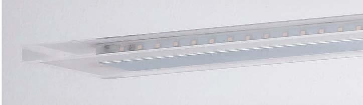 ./ C 80 B 80 E 49 G 998 H 54 LED / 0W (800lm, 000K) incl. IP0.