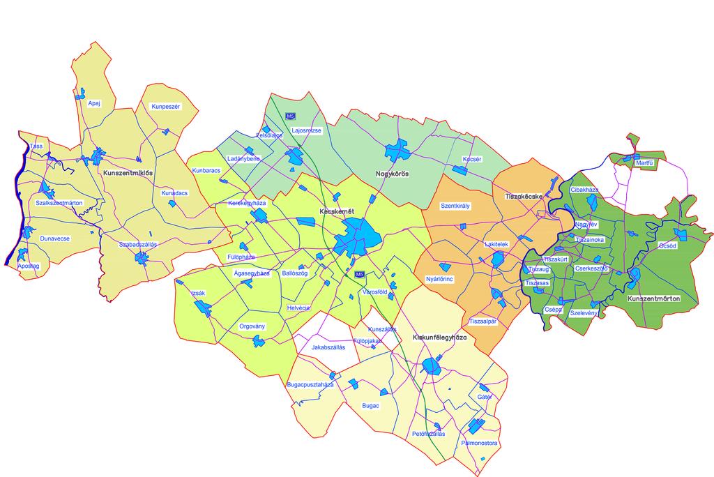 ÜZLETSZABÁLYZAT Mellékletek 1:300.000 BÁCSVÍZ ZRT.