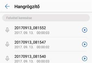 Szerszámok Húzás lefelé a keresőmező megnyitásához A felvételek