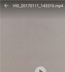 Kamera és galéria Lejátszás/szünet gomb Felbontási beállítások Vágott videó A vágott videó hossza Videóvágás csúszka Módosítások mentése Mentések elvetése 1 Nyissa meg: Galéria.