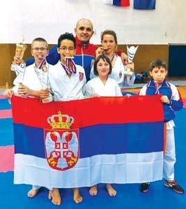 Међународном турниру у Рушама у Словенији, где је учествовало 300 каратиста из четири земље, боје репрезентације Србије бранило је 5 наших чланова и освојило 7 медаља у катама и борбама.