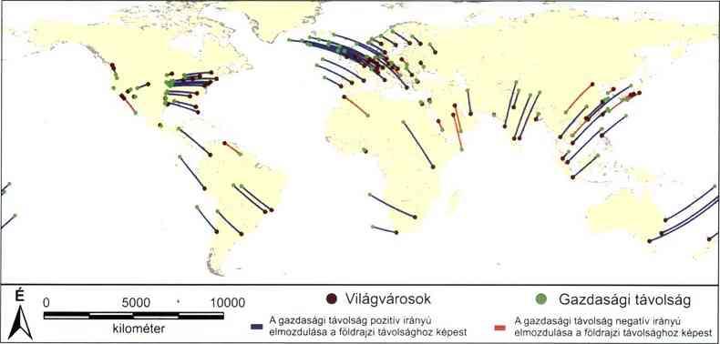 DUDÁS-BOROS változások következtek be (Pain, 2009), ami a gazdasági erőterekben is változásokat generál, és így a világgazdaság elsőrendű erőközpontja egyre jobban az észak-atlanti térségből a