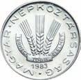 ein Maiskolben nach rechts das FAO Emblem/ in legend a maize-ear, to the right the FAO emblem H: felül címer és évszám 19-83 alatta két stilizált