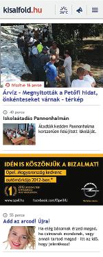 MOBILFELÜLETEK ROVATOLDALAKON CIKKOLDALAKON NY
