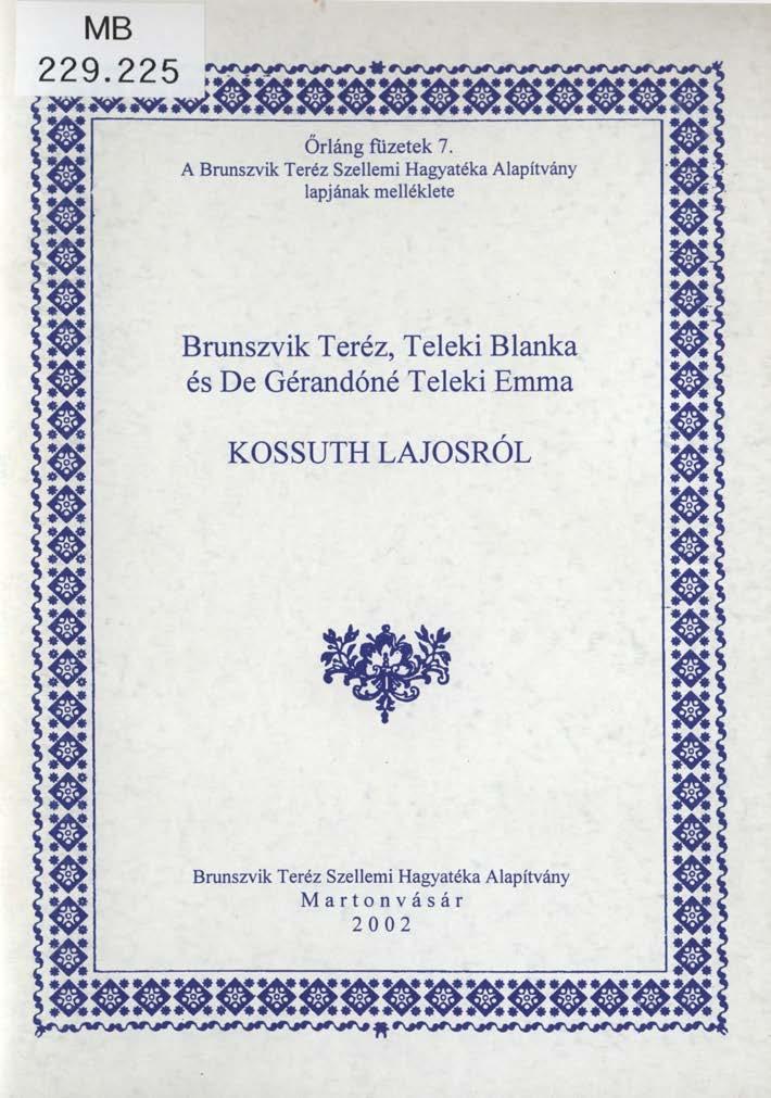 Őrláng füzetek 7.