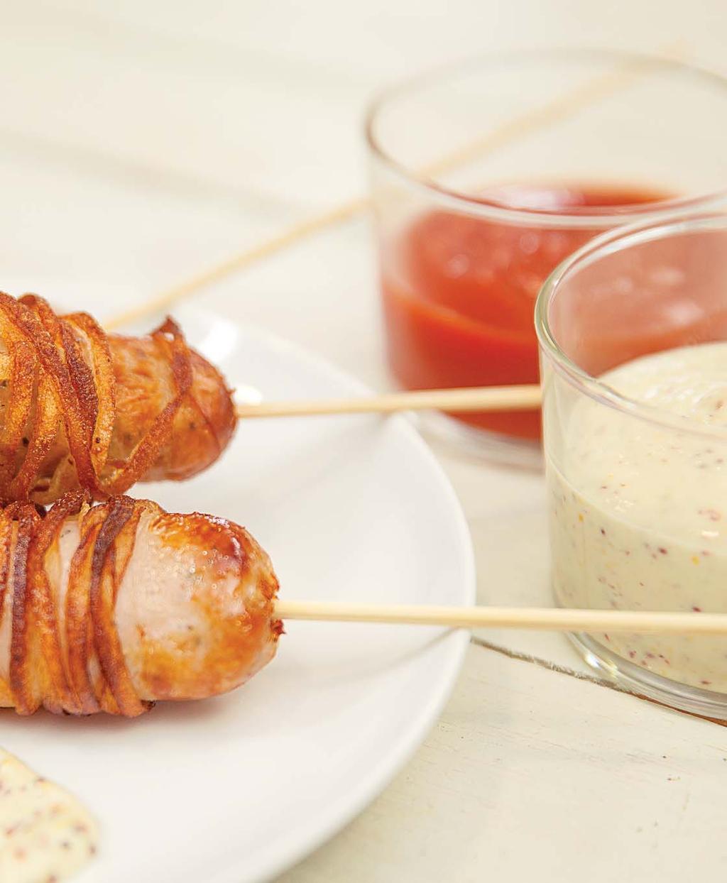 Hozzávalók 6 db kolbász 3 db közepes krumpli