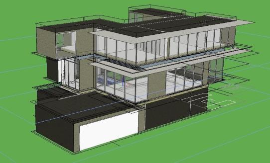 altézis), passzív energiahatékonysági intézkedésekkel csökkentettem az épület energiafogyasztását egy parametrikus elemzés segítségévél.