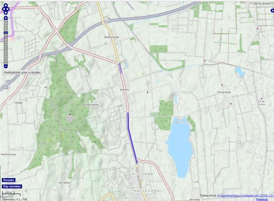 Térségi kapcsolatok szempontjából ugyancsak jelentős a Balaton partján húzódó Budapest-Nagykanizsa vasúti fővonal.