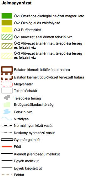 építmények által igénybe vett térség. BAT Övezeti Terv övezeti érintettségei és a vonatkozó előírások Ö-1.