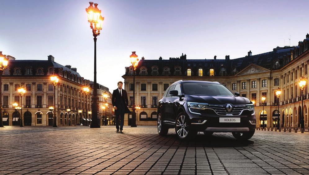 Renault Erős külső, rafinált és kényelmes belső KOLEOS LISTAÁR Motor ZEN INTENS INITIALE PARIS dci 175 X-Tronic 9 599 000 9 999 000 10 999 000 dci 175 X-Tronic 4WD 10 399 000 10 799 000 11 799 000