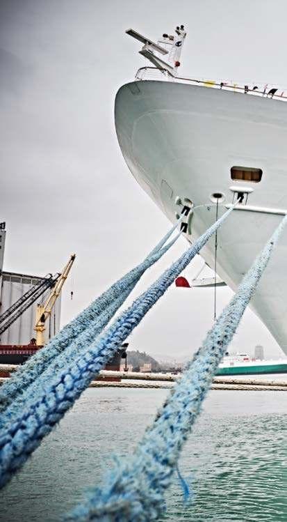 slijetanju mogli raspoznati obrise broda Freedom of The Seas. Bio je spektakularan čak i iz zraka.