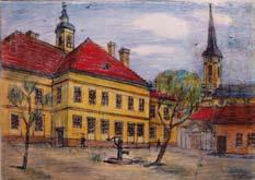 Na nižšom gymnáziu v Nových Zámkoch sa po skončení veľkolepej slávnosti na počesť otvorenia školy dňa 2. októbra 1842 konečne mohlo začať vyučovať.