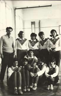 1969, školské bežecké preteky, zľava Štefan Labay, Július Ivan