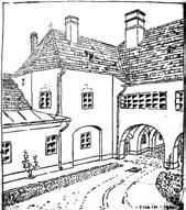 Vodná priekopa okolo hradu bola odstránená v roku 1822. Bývalý arcibiskupský palác, neskôr sídlo osmanského pašu.