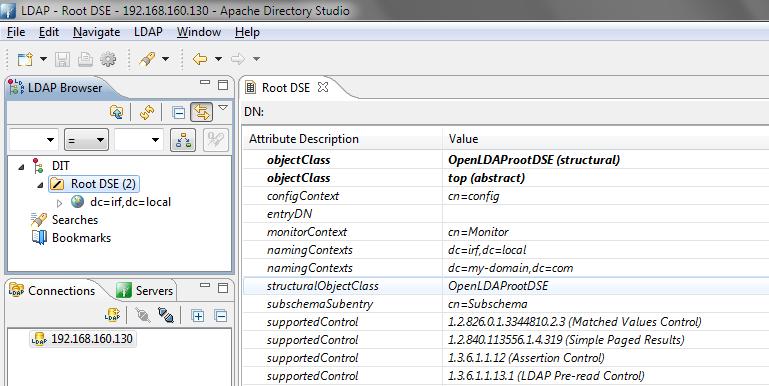 4. Hitelesítés kipróbálása A hitelesítés kipróbálására jó módszer az ldapwhoami parancs: [root@irf ~]# ldapwhoami -Y DIGEST-MD5 SASL/DIGEST-MD5 authentication started Please enter your password: SASL