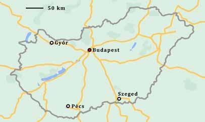 a) Bármely útkereszteződésből bár me lyik másik út kereszteződésbe el lehet jutni csak sugárutakon. c b) Bármely útkereszteződésből bármelyik másik útkereszteződésbe el lehet jutni csak körutakon.