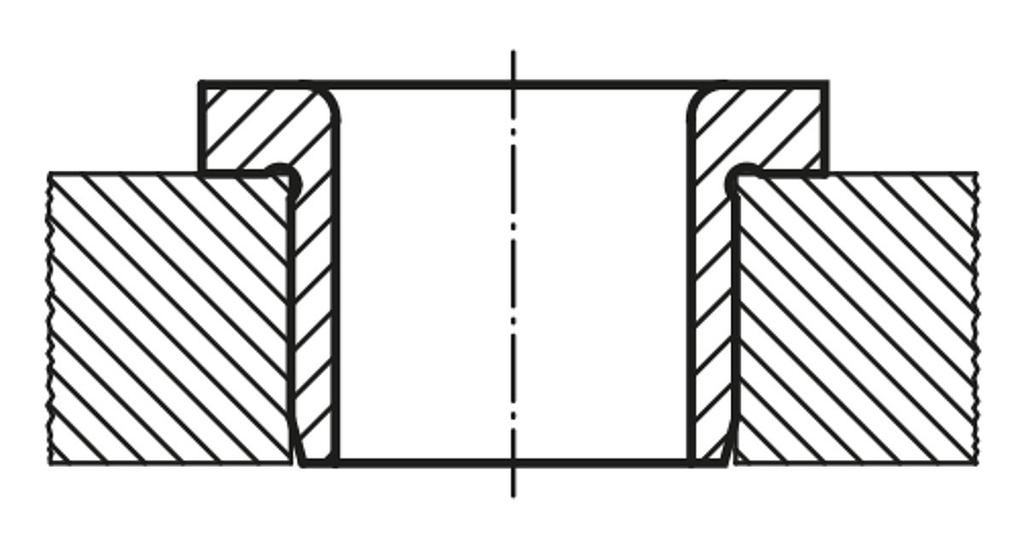 D1 átmérő esetén 15 mm felett a lépcsők mérete 0,5 mm.