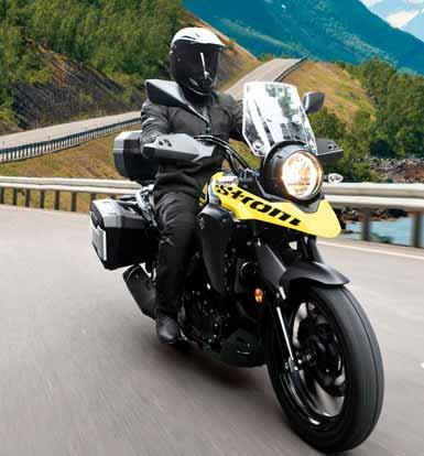 A V-Strom 250 ABS-t úgy építettük, hogy