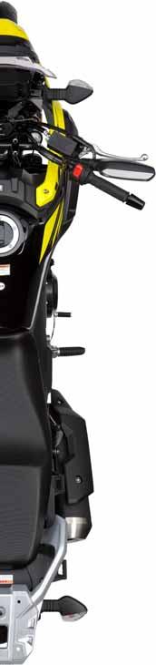 Motorteljesítmény A V-Strom 250 ABS-be épített 248 cm 3 -es soros, kéthengeres motor alapos elemzésen és optimalizáláson esett át, aminek eredményeképpen sikerült maximalizálni az alacsony és közepes