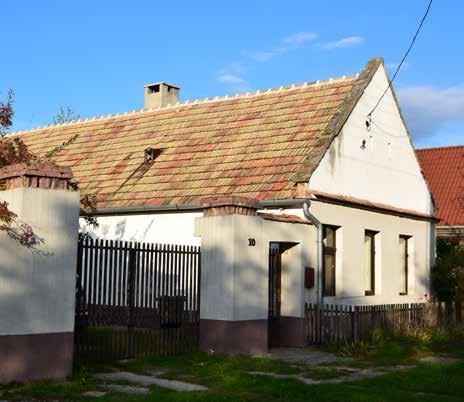 A népi építészet jegyeit magánviselő parasztházak