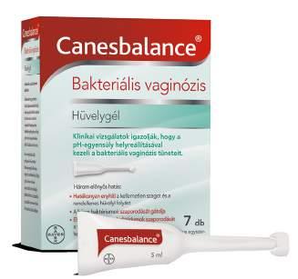 Canesbalance hüvelygél, 7 db (452,7 Ft/db) Hatékonyan kezeli a bakteriális vaginózis tüneteit,