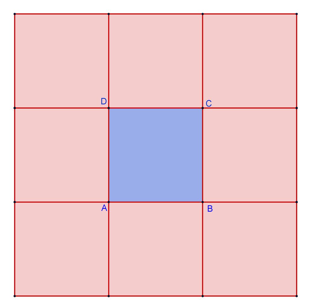 Felhaszáljuk azt az ismert állítást (bizoyítását lásd alább), hogy egy paralelogrammába írt háromszög területe legfeljebb a paralelogramma területéek fele.