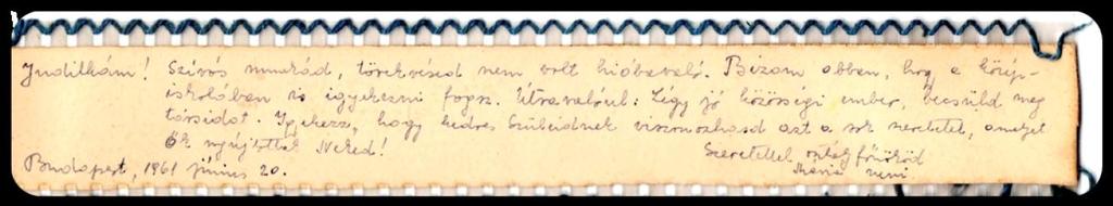Ő tudta már akkor, hogy engem örökbe fogadtak, és ezt soha, de soha nem mondta el nekem. Majd negyven évvel később derült ki, mikor már nem élt.