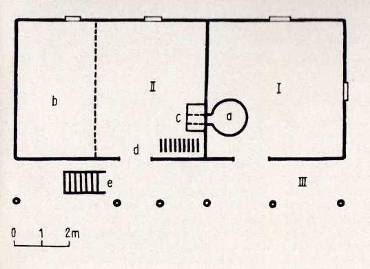 Egykori tiszanánai nagygazda ház alaprajza, épült 1906.