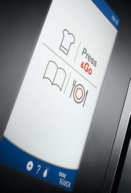 Újra értelmezve: A kifinomult forma és a hatékonyság szimbiózisa A Convotherm 4 új kialakítása ideális a Front-Cooking alkalmazásoknál is.