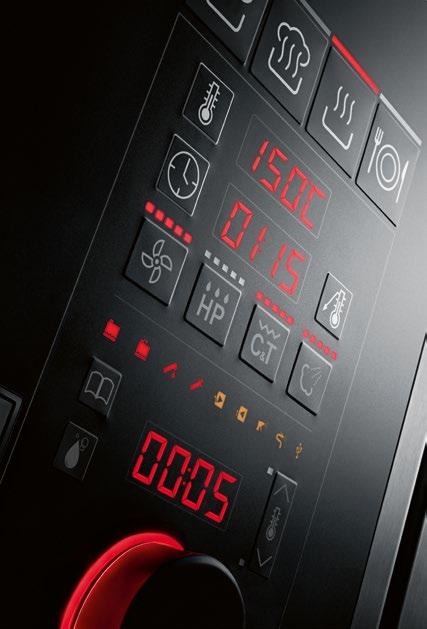 easytouch a kezelőfelület A kombi-párolókban alkalmazott teljes érintő képernyős technológia úttörő cégeként a Convotherm most a kényelmes kezelés új dimenzióját kínálja.