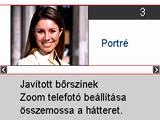 3. Az aktuálisan megjelenített előre beállított felvétel kiválasztásához és a fényképezőgép ennek megfelelő beállításához nyomja le a [SET] gombot. Ezzel visszatérés a FELVÉTEL üzemmódba.