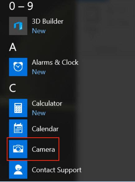 3. Ha a Kamera alkalmazás nem található a listában, keresse meg. Memória funkciók Ezen a laptopon a (RAM) az alaplap részét képezi.