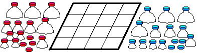 BLOKUS Párosban 14x14-en GOBBLET GOBBLET Az induláskor üres táblára váltakozva, egy-egy figurájukat rakják fel a játékosok úgy, hogy azok a saját színükkel csak sarkokon, de legalább egy sarkon