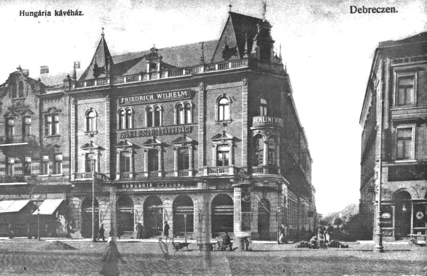 50 PAPP JÓZSEF Hungária bérház (Piac utca 53.