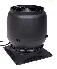 Färg Tetőventilátorok S-sorozat Tetőventilátorok S-sorozat ECo0S tetőventilátor + IS Alkalmazás: radon szellőztetésre szolgáló, egyenáramú motorral ellátott, energiatakarékos tetőventilátor, amely