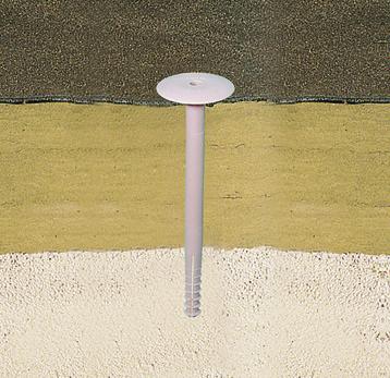 A rögzítők minimális száma: általános hüvelykujj-szabály az db/szigetelő tábla, de a rögzítők száma nem lehet négyzetméterenként 2 db-nál kevesebb.