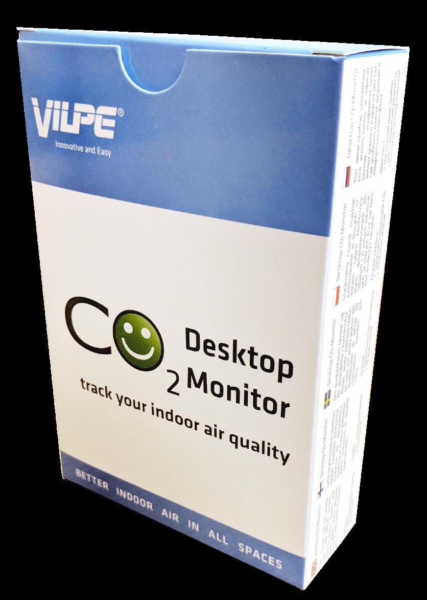 Csatlakozás Pc-hez adatnaplózási funkcióval: Csatlakoztassa a Asztali CO2 Monitort a számítógéphez. Részletes útmutató a szoftver használatához és telepítéséhez: vilpe.