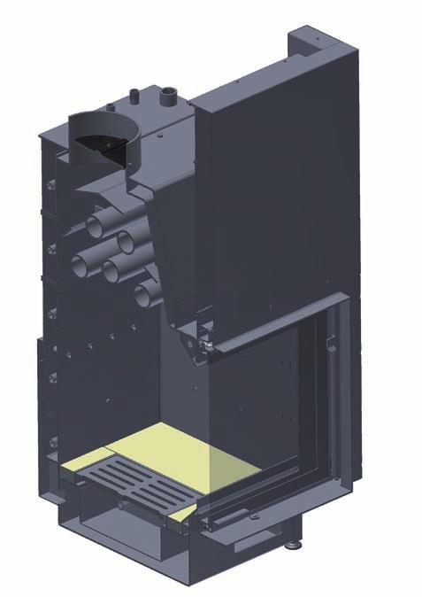 PanAqua EVO 1 Szerkezet Structure 2 Bekötő csatlakozások. Accessing connectors. Ajtó emelő szerkezet. Door lifting structure. 5 4 1 2 3 4 Secunder levegő, légfüggöny. Secondary air, air curtain.