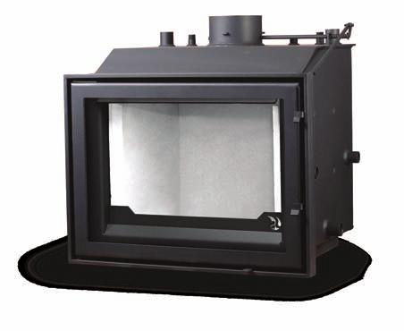 PanAqua Mini Options Opciók 645 500 535 680 Elérhető Vermikulit béléssel Option Vermiculite Linings Tűztér bélés