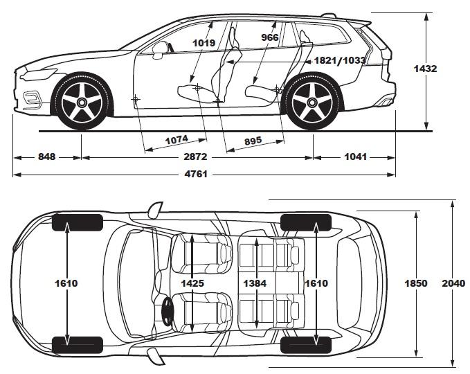 VOLVO V60 MŰSZAKI ADATOK MOTOROK Motortípu T5 AUT T6 AWD AUT T8 TWIN ENGINE D3 / D3 AUT D3 AWD AUT D4 / D4 AUT D4 AWD AUT 4-hengere, 16 zelepe, közv. befeck.