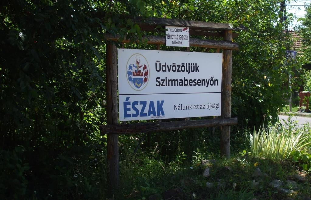 SZIRMABESENYŐ NAGYKÖZSÉG TELEPÜLÉSKÉPI