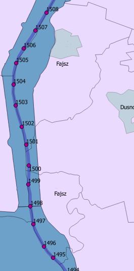 1.3.3.1 Fajsz A község közigazgatási területe Magyarország Dél-Alföldi régiójában Bács-Kiskun megyében fekszik.