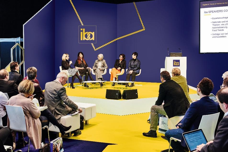 7. fejezet: Trendek & témák a 2018-as iba-n / iba Speakers Corner iba SPEAKERS CORNER Szakértői előadások Nemzeti és